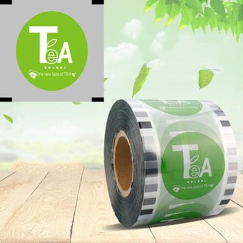 Milk Sealing Film Cup Sealer Film Bubble Boba Tea Sealing Film Printing Healthy Material For Plastic Cups 3000 Cups/Roll
