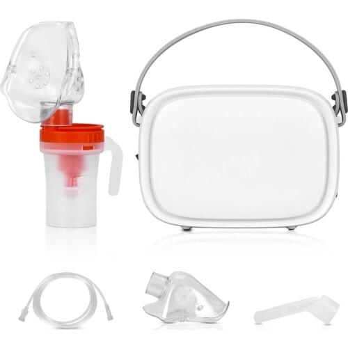 Portable Cool Mist Air Compressor Mesh Nebulizer Machine for Adult and Kids Home and Travel Use