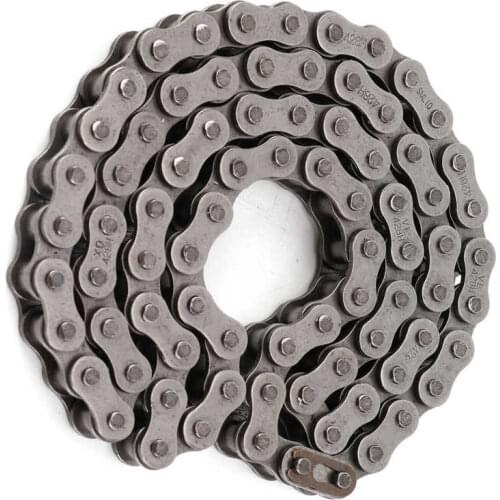 Scooter 428H 80 Links Chain Heavy Duty Steel Chain Replacement for Motorcycle ATV Off Roader