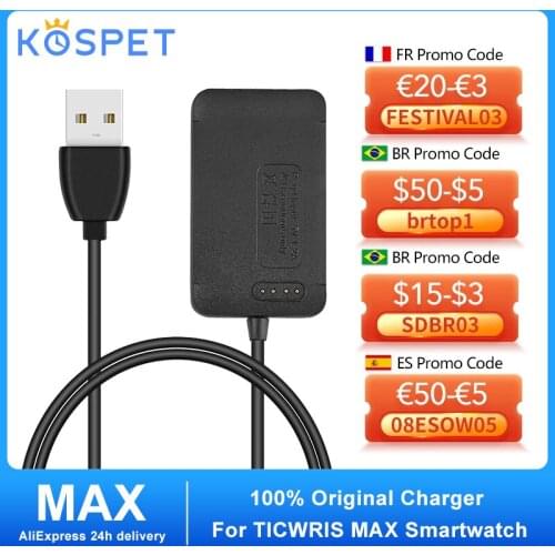 Charger For Smartwatch Man Magnetic Charging Cable Fast Charger Android Watch Power Adapter For Ticwris Max Smart Watch 2021