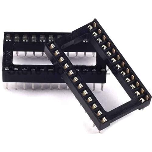 10Pcs IC Block IC-24P IC Socket 24 Feet Wide Body