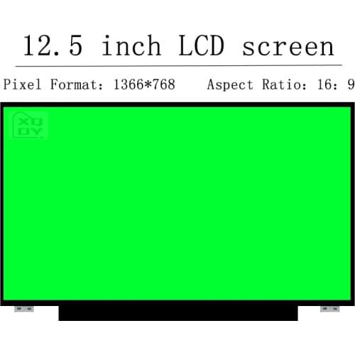 12.5" Slim LED matrix NT125WHM-N42 B125XTN01.0 laptop lcd screen panel 1366*768 30 pins Non-touch matri