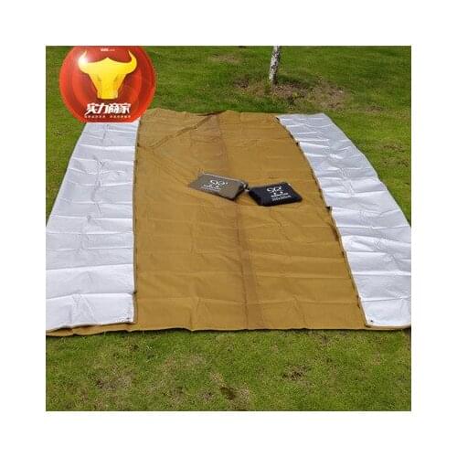 3*3m camping wear-resistant waterproof carpet Oxford cloth floor mats sky curtain floor cloth