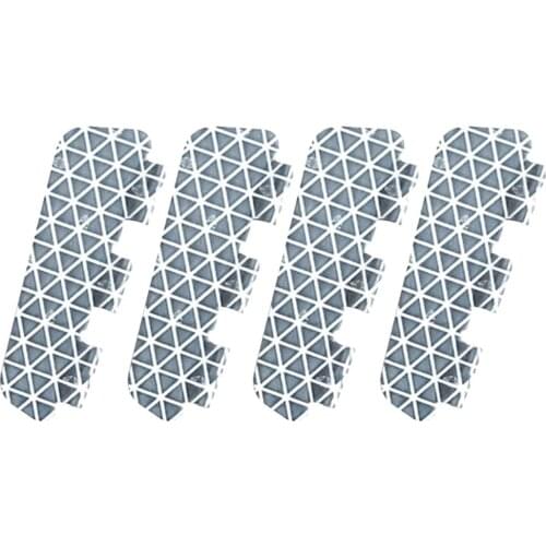 4/8 PCS Bicycle Safety Bike Reflector Stickers Visible Wheel Spoke Light Reflective Reflective Bicycle Sticker Bicycle Decals