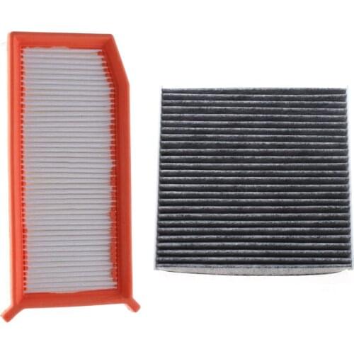 Car Air Filter+Cabin Filter 2 Pcs for Renault Arkana 2019 2020 1.3Tce 1.6MT 1.6CVT Model Filter OEM 272773016R 165460509R