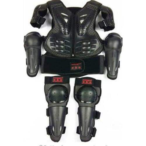 SX081 kids Motorcycle Armor anti-fall protection suit armor baby knee protection elbow