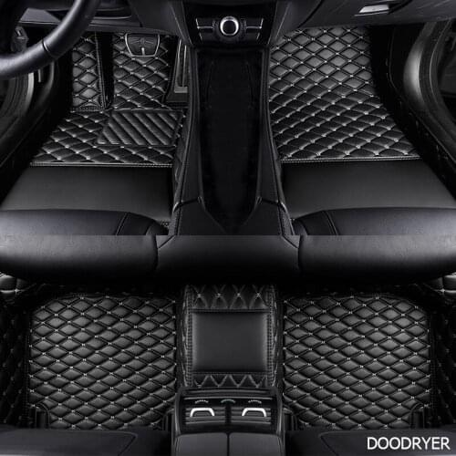 DOODRYER Custom car floor mats for Jaguar XF XE XJ XK XJL I-PACE XJ6 XJ6L F-PACE F-TYPE brand firm car accessories foot mats