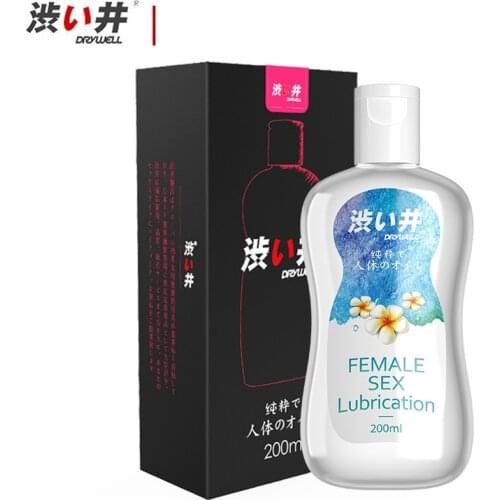 DryWell 200ml 30ml Water Based Lubricant Oral Sex Lube Water Lubrication Gel Grease Vaginal Anal Intimate Vagina Gel Easy Clean