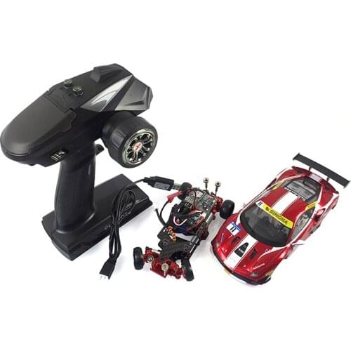 1/28 HGD1 RWD RTR Drift Racing RC Car Remote Control 6CH Carbon Fiber Chassis Outdoor Toys For Boys Ferrari 488 TH19527-SMT6