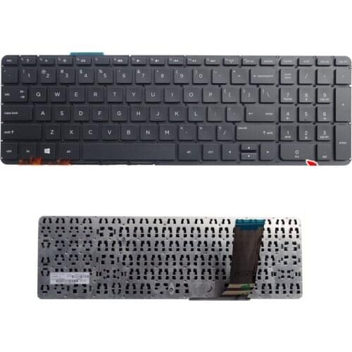 SSEA New US Keyboard no frame For HP Envy 15-J 15-J000 15T-J000 15T-J100 15Z-J000 15Z-J100 Keyboard NO backlit without frame