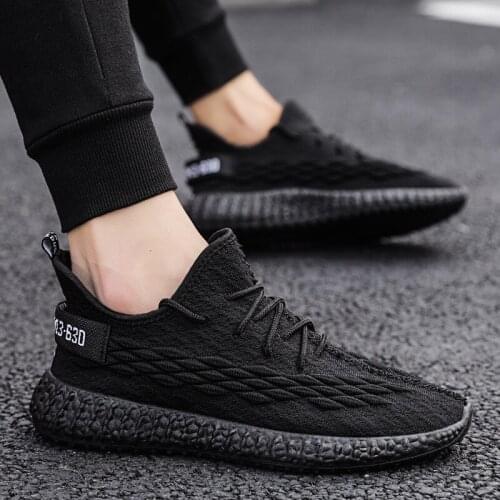 New sneakers men women knitted sports shoes adult teenager tennis chunky casual sneakers male female summer cool shoes running