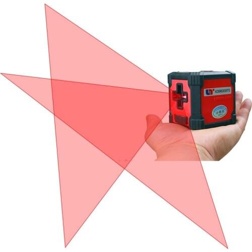 LETER laser level 2-line high light cast line instrument cross cross line Laser Level For interior decoration