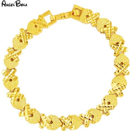Hot Selling Gold Girl Cute Personality Bracelet Engagement High-end Jewelry Watch Chain Bridal Jewelry Accessories Gift