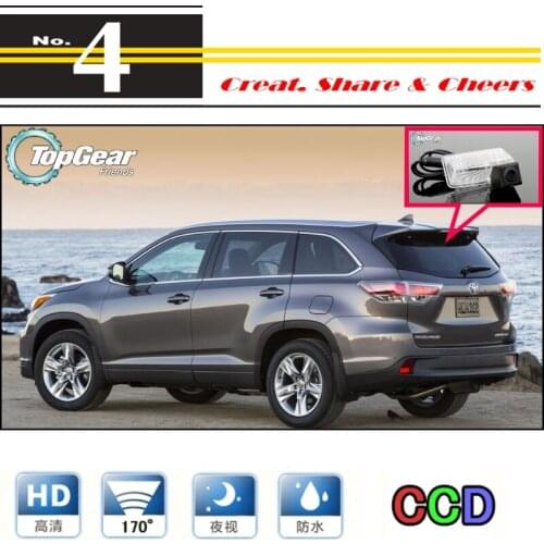 Liislee For TOYOTA New Kluger XU50 2013 2014 2015 Car Camera High Quality Rear View Back Up Camera For PAL / NTSC + RCA