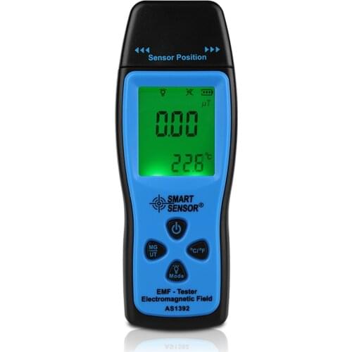 Handheld Electromagnetic Radiation Detector Digital LCD EMF Meter Mini LCD EMF Detector Dosimeter Tester