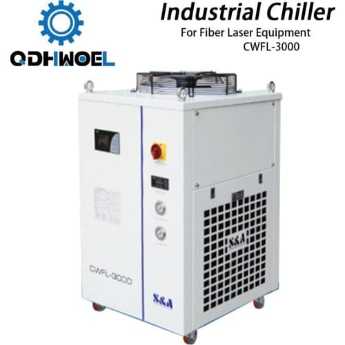 S&A CWFL-3000 Industry Air Water Chiller for Fiber Laser Engraving Cutting Machine