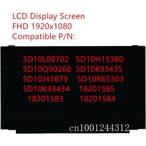 New Original For Lenovo ideapad 330-15IGM 330-15ARR 330-15AST 330-15ICN 330-15IKB (Type 81DE) LCD Display Screen 5D10Q90268 FHD