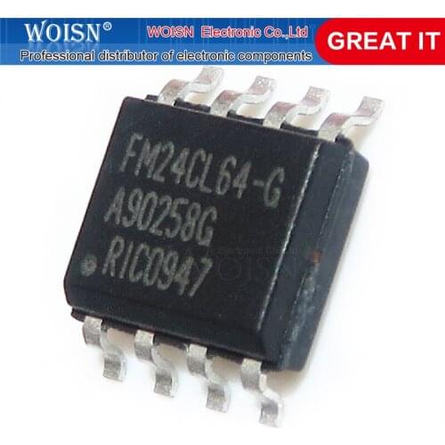 1pcs/lot FM24CL64B-GTR FM24CL64-S FM24CL64-G 24CL64 SOP-8 In Stock