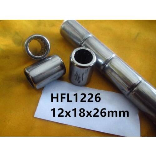 10/50/100pcs HFL1226 one way clutch needle roller bearings 12x18x26 mm Drawn cup needle roller bearing 12*18*26