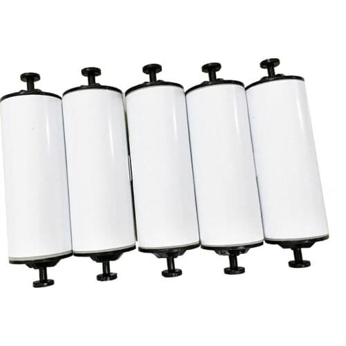 5pcs 105912-003 Cleaning Sticky Wheel For Zebra P310i P320i P330i P330m Series Card Printers