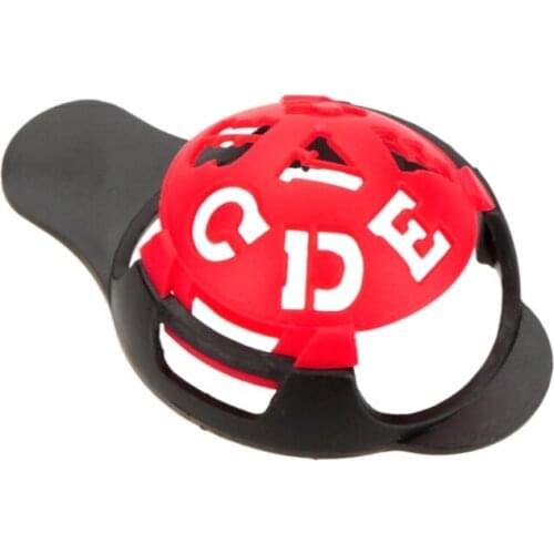 7Pcs Practical Golf Ball Line Hollow Alphabet Golf Scriber Alignment Marks Tool Set Drawing Templates Golf Line Marker E56D