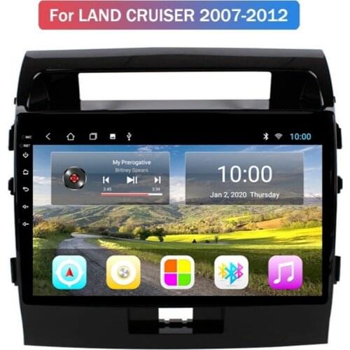 4G+64G Android 10.0 Car Multimedia Player For TOYOTA LAND CRUISER LC200 2007-2012 Car GPS Nagavition With Wifi 4G