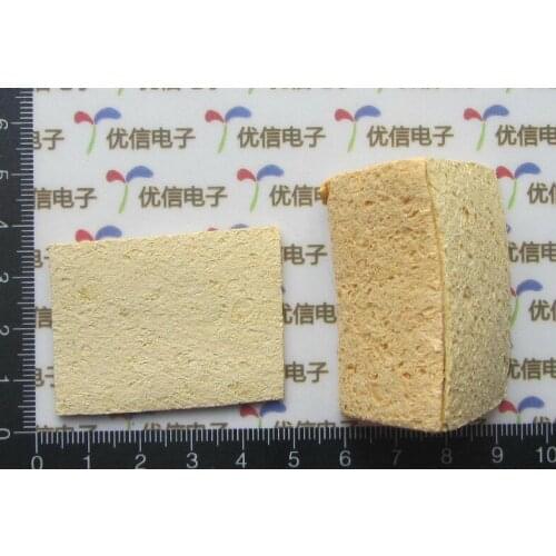 Free shipping hot electric iron cleaning sponge / Clear tin cotton / electric iron cleaning materials 3.5 * 4.5CM