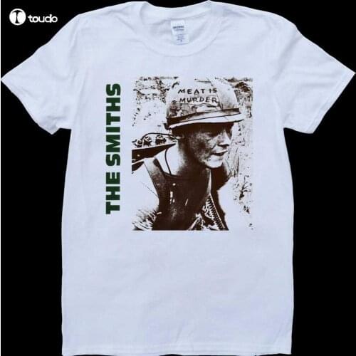 The Smiths Meat Is Murder White, Custom Made T-Shirt