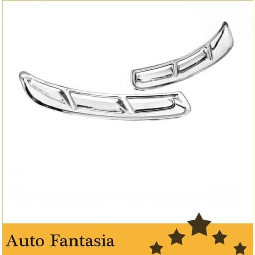 Chrome Fender Air Vent Cover Trim for Ford S-MAX-free shipping