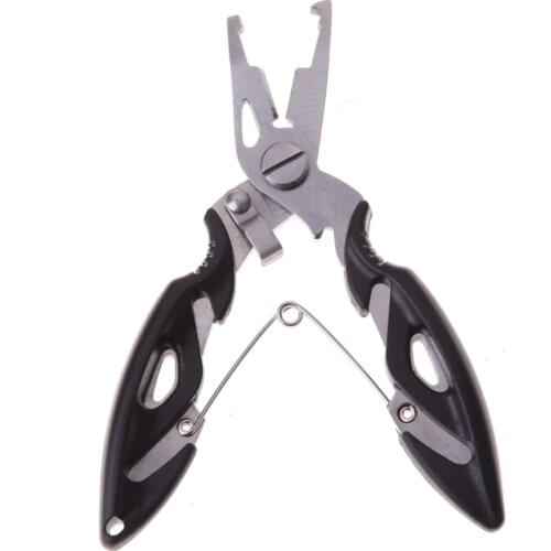 Outdoor Fishing Tools Aluminum Fishing Pliers Scissors Line Cutter Braid Cutter Hook Remover Tackle Shearspesca acesorios