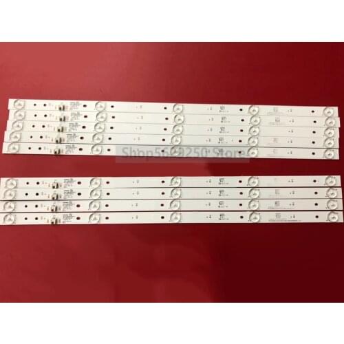 Kit 9 aluminum base plate led backlight strip FOR New Kon ka 55sk6200 LCD light bar 55sk6200