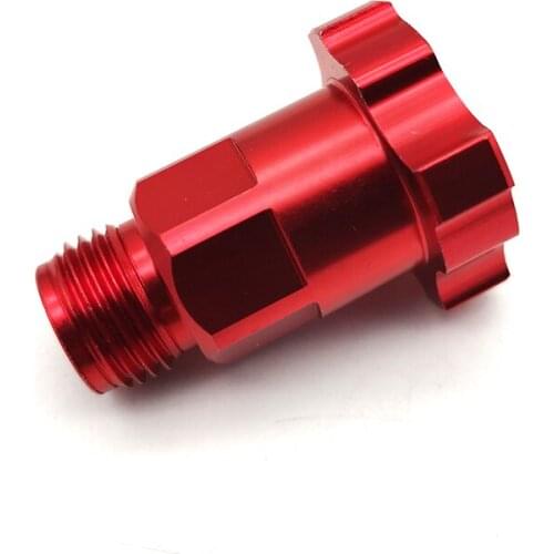 Red Spray Gun Connector M16*1.5mm External Thread For PPS Adapter Spray Gun