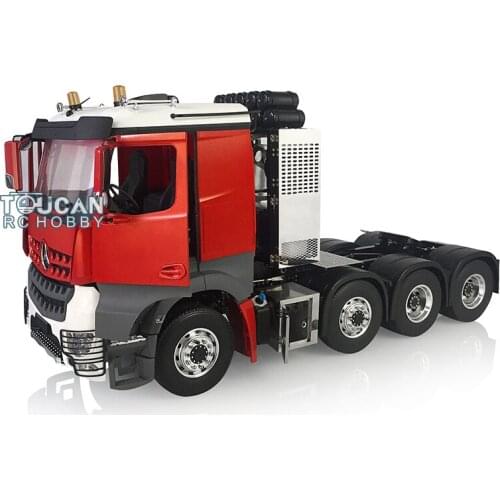 LESU Power 4 Axles RC Bz 8*8 RC Tractor Truck 1/14 Scale Model THZH0849