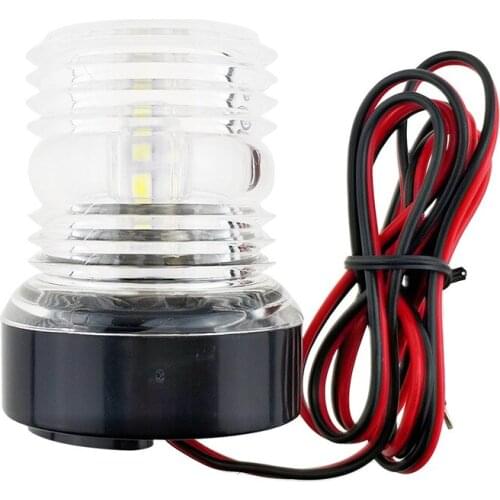 Marine Navigation Anchor Light All Round LED Singnal Lights for Marine Yacht Boat Vessel 12V for Pontoon Power Boat and Skiff