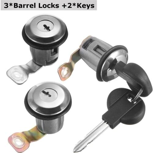 Barrel Door Lock Cylinders Set Two Keys For Peugeot for Citroen Partner Berlingo Xsara Picasso 2001 2002 2003 2004 2005 06 2007