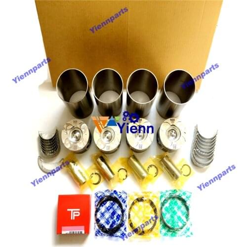 4D56 Overhaul Rebuild Kit Piston Ring Liner Head Gasket Bearing For Mitsubishi Engine Spare Parts