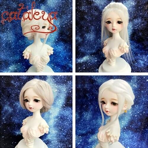 Cataleya BJD Hair 1/3 1/4 1/6 1/8 Multicolor Medium Long Doll Wig Can Be Customized