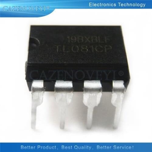 100pcs/lot TL081CP TL081 DIP-8 In Stock