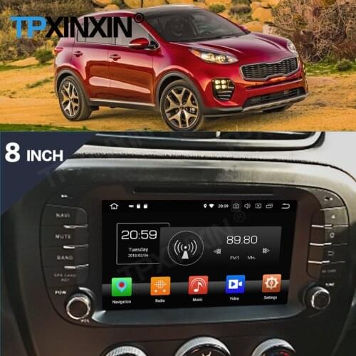 128G Apple Carplay Car Radio 2 Din Stereo Receiver Android 10 For Kia Soul 2014 GPS Navigation Player Audio Recorder Head Unit