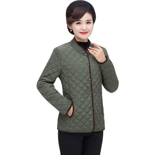 Jackets Women Coats 2020 Autumn Winter Cotton-padded LParkas Chaqueta Mujer Jaqueta Plus Size XL~5XL Casaco Ladies Short Jacket