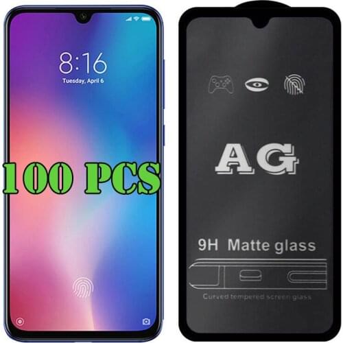 100pcs AG Matte Tempered Glass Flim Cover Screen Protector For Samsung Galaxy S21 Plus S20 FE A01S A02S A03S A21S A31S A51S A71S