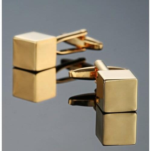 Top 3 color square Cufflinks fashion mens shirt cuff button senior designer carefully designed brand shirt buttons