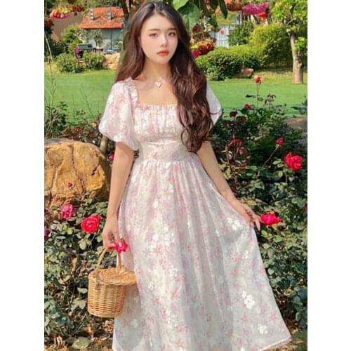 Olive Girl Summer Chiffon Dresses