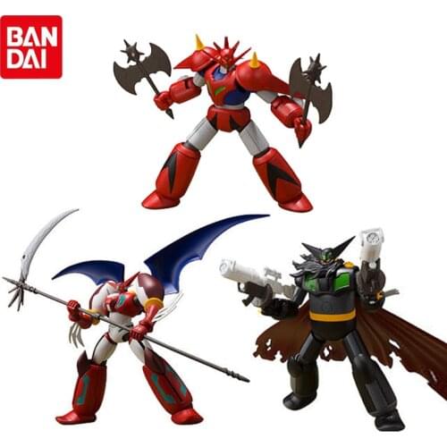 Bandai Genuine EX GASHAPON Super Mini Assembled Model Toys Getter Machine Robot Series 2 Joint Movable Hand-Made Toys Kids Gifts