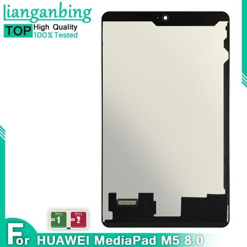 8” LCD For Huawei Mediapad M5 Lite 8 2019 JDN2-W09 JDN2-AL00 JDN2-L09 LCD Display Touch Screen Plane Digitizer Assembly