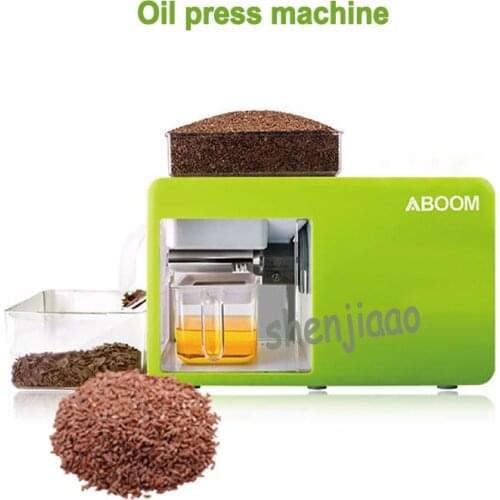 110V/220V household peanut oil press machine,DIY oil expeller for Sesame seeds, walnuts almonds/soybean/Flaxseed Oil Pressers