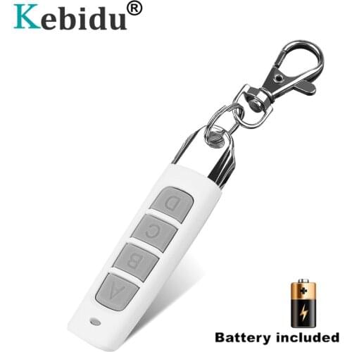 433Mhz Copy Code Remote Control Auto Pair Clone Remote Garage Door Opener Remote Control Duplicator For DIY Alternate Remote