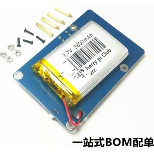 Raspberry Pi Lithium Power Expansion Board Dual USB output for Pi3 independent field power mobile power supply