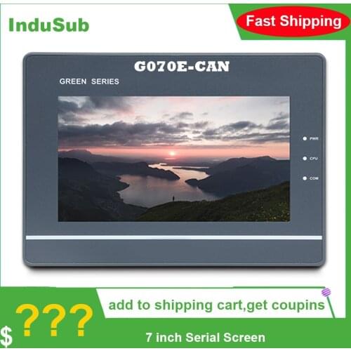 Touch screen G070E-CAN industrial Interface 7 inch Serial Screen Support Network Port Support CANopen