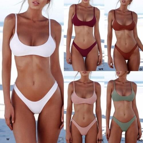 THINKTHENDO White Swimwear